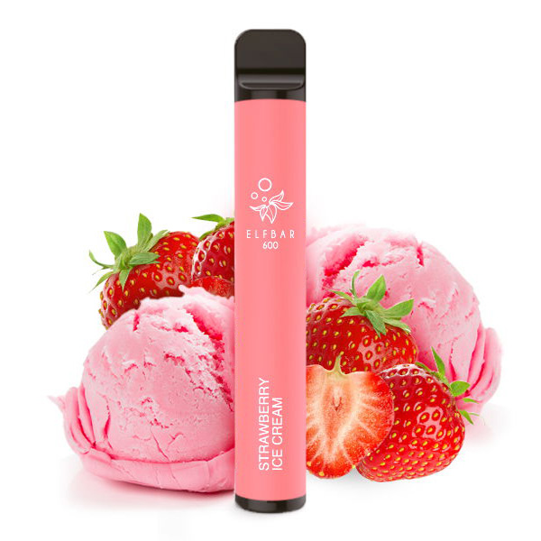 Elfbar Einweg E Zigarette Strawberry Ice Cream Alibia