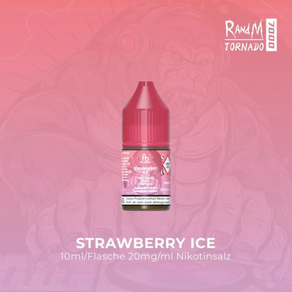 RandM Tornado Liquid – Strawberry Ice