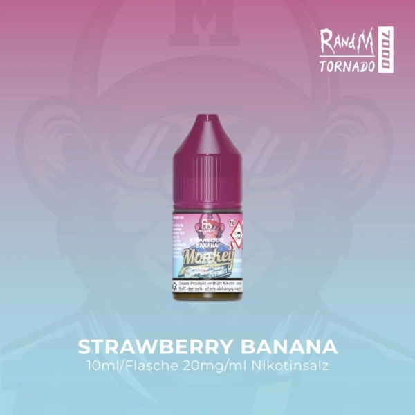 RandM Tornado Liquid – Strawberry Banana